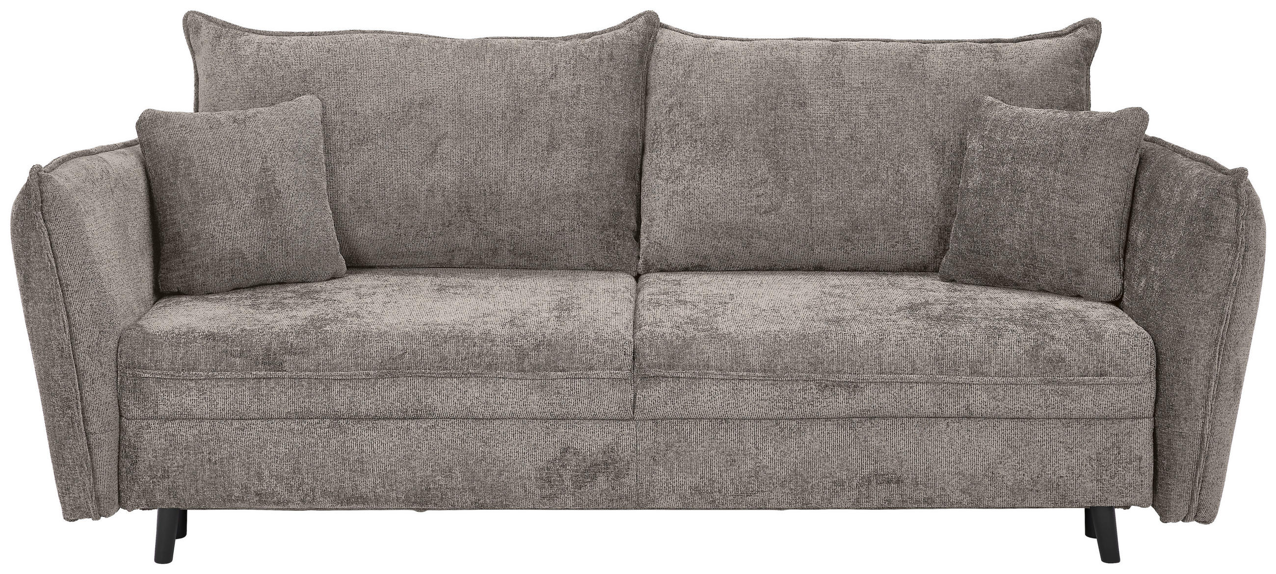 Carryhome Schlafsofa Greige 238x99x108 cm
