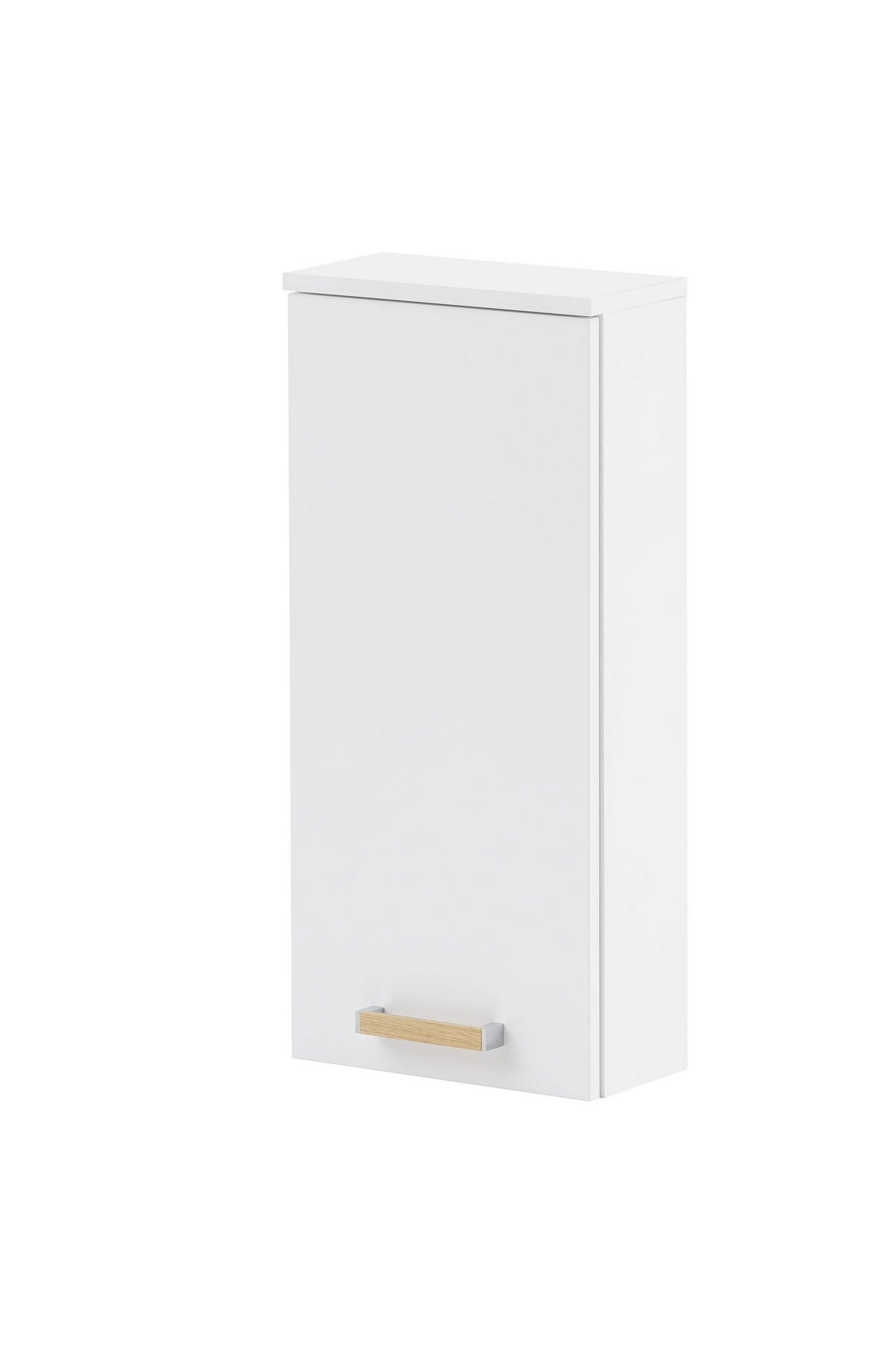 HÄNGESCHRANK 32,7/72,3/16,3 cm  - Eichefarben/Silberfarben, KONVENTIONELL, Holz/Holzwerkstoff (32,7/72,3/16,3cm) - Stylife