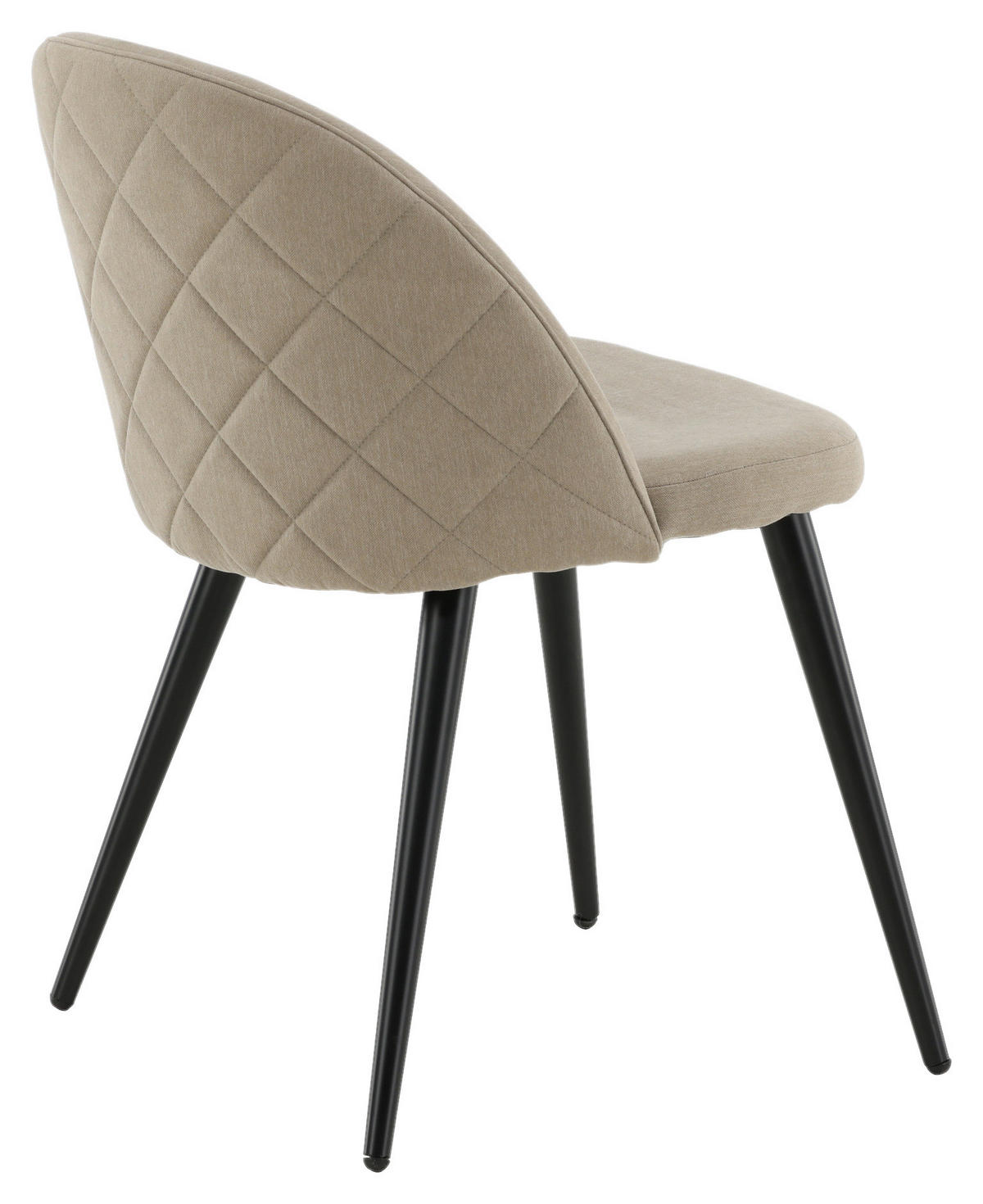 STOLSET stål  - beige/svart, Design, metall/textil (50/76,5/57cm) - Livetastic