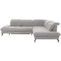 ROHOVÁ SEDACIA SÚPRAVA, textil,  - čierna, Design, kov/textil (295/213cm) - Stylife