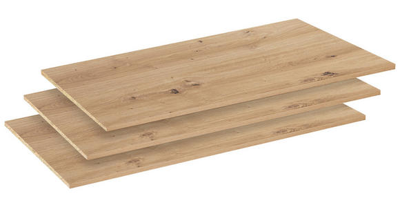 EINLEGEBODENSET 105/1,6/51 cm Eiche Artisan  - Eiche Artisan, Holzwerkstoff (105/1,6/51cm) - Carryhome