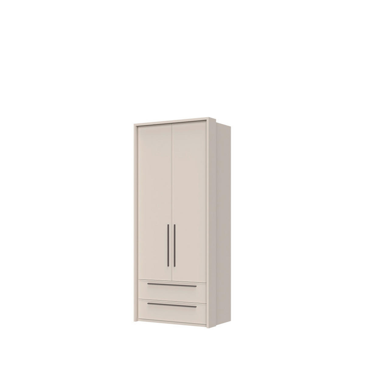 ORMAR SA KLASIČNIM VRATIMA kašmir  97/226/60 cm  - kašmir, Dizajnerski, metal/pločasti materijal (97/226/60cm)