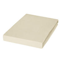 TOPPER-SPANNBETTTUCH Jersey  - Sandfarben/Beige, Basics, Textil (200/200/10cm) - Janine