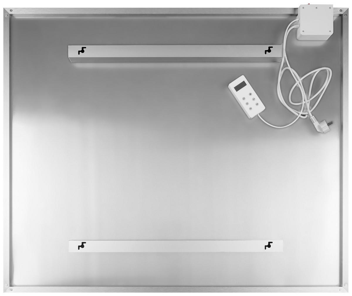 INFRAROT-HEIZPANEEL 1200 W  - Weiß, Design, Kunststoff/Metall (115/95/4,5cm) - Novel