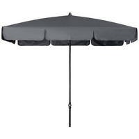 SONNENSCHIRM 185x120 cm  - Anthrazit, Basics, Textil/Metall (185/120cm) - Doppler