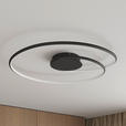 LED-DECKENLEUCHTE 67/10 cm - Schwarz, LIFESTYLE, Kunststoff/Metall (67/10cm) - Novel