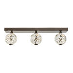 LED-DECKENLEUCHTE - Chromfarben, Trend, Glas/Metall (76cm) - Ambiente