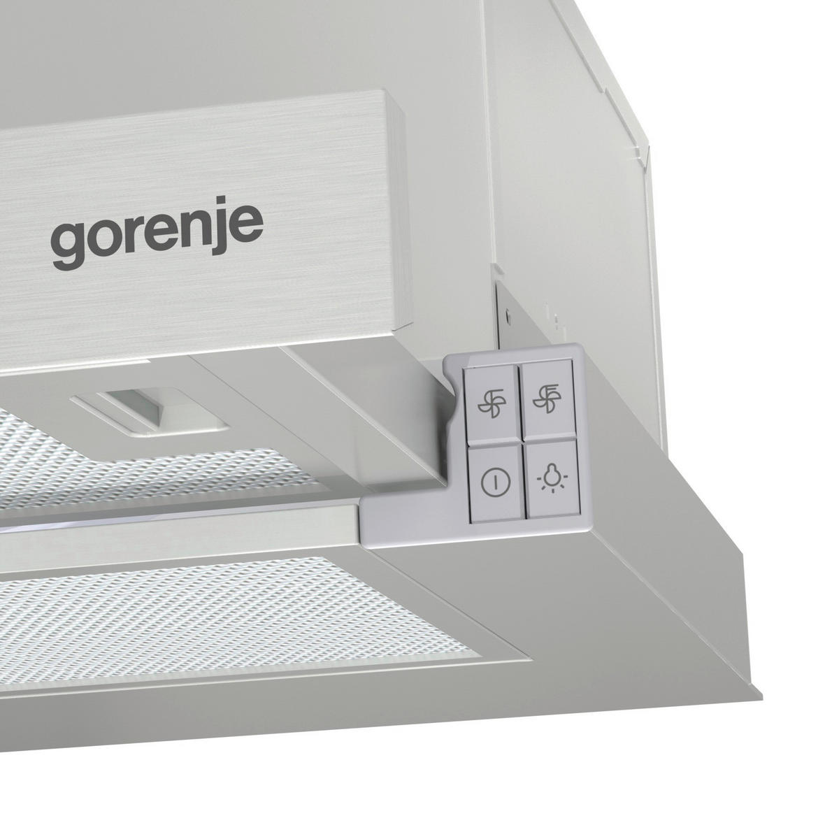 DUNSTABZUGSHAUBE TH 62E3X  - Silberfarben, Basics, Kunststoff/Metall (60/17/30,6cm) - Gorenje