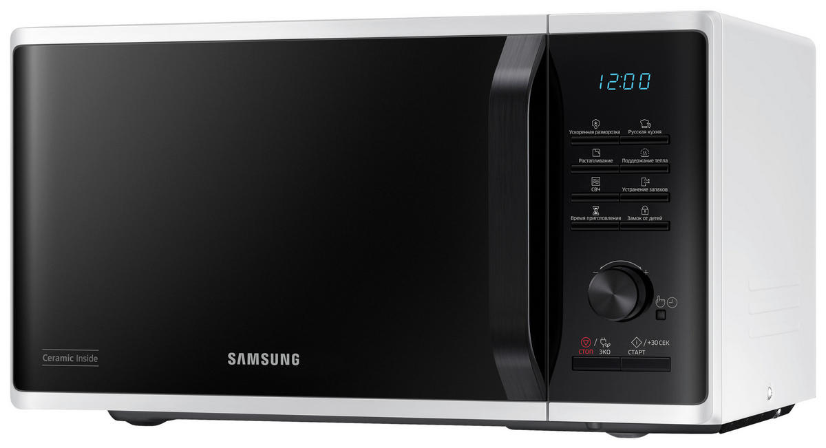 MIKROWELLE MS23K3515AW/SW  - Weiss, Basics, Keramik (27,5/48,9/37.4cm) - Samsung