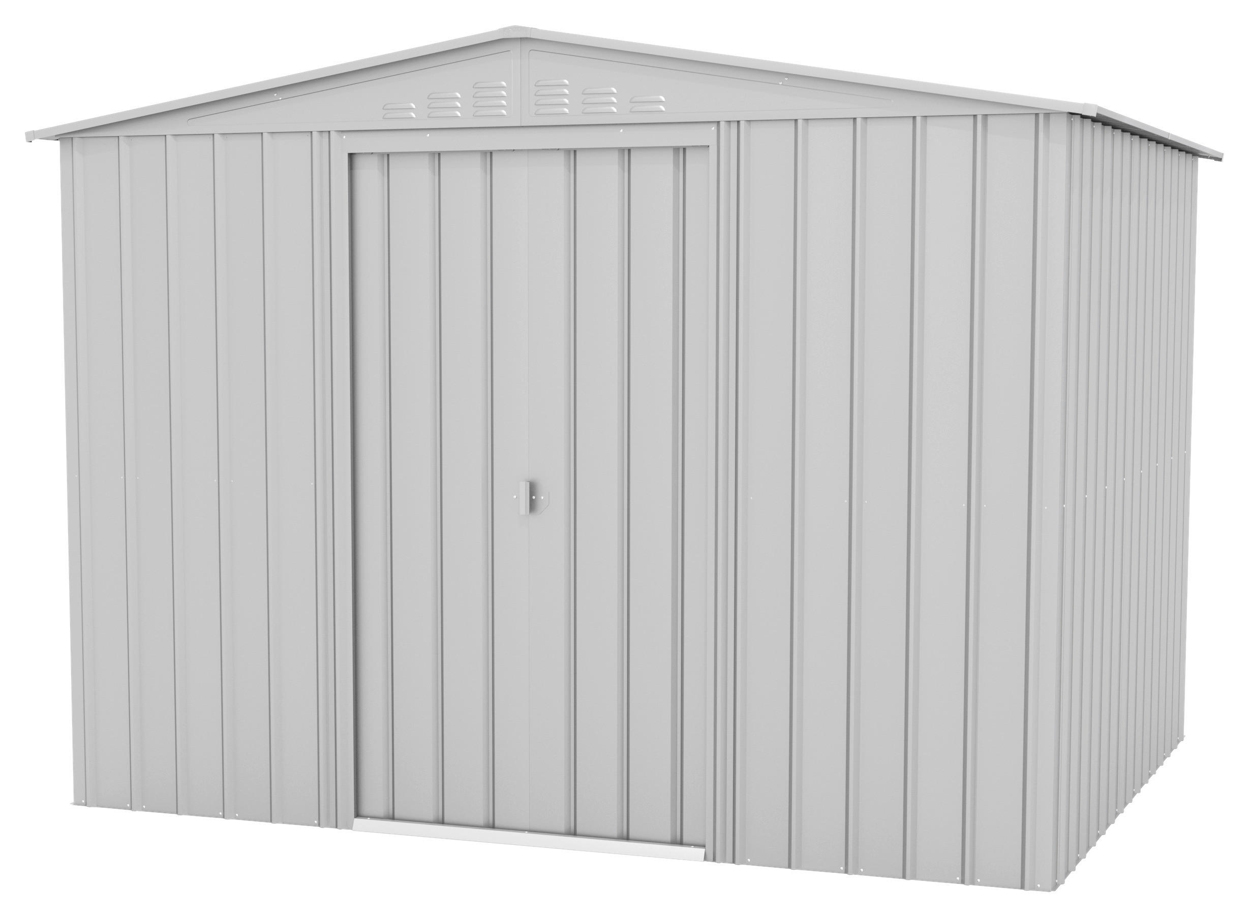 GERÄTEHAUS 308/225/247 cm  - Silberfarben, Basics, Metall (308/225/247cm)