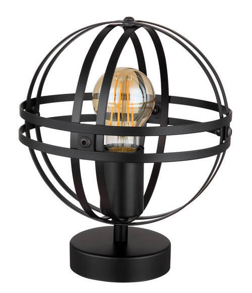 BORDSLAMPA 20/24,5 cm   - svart, Design, metall/plast (20/24,5cm) - Globo