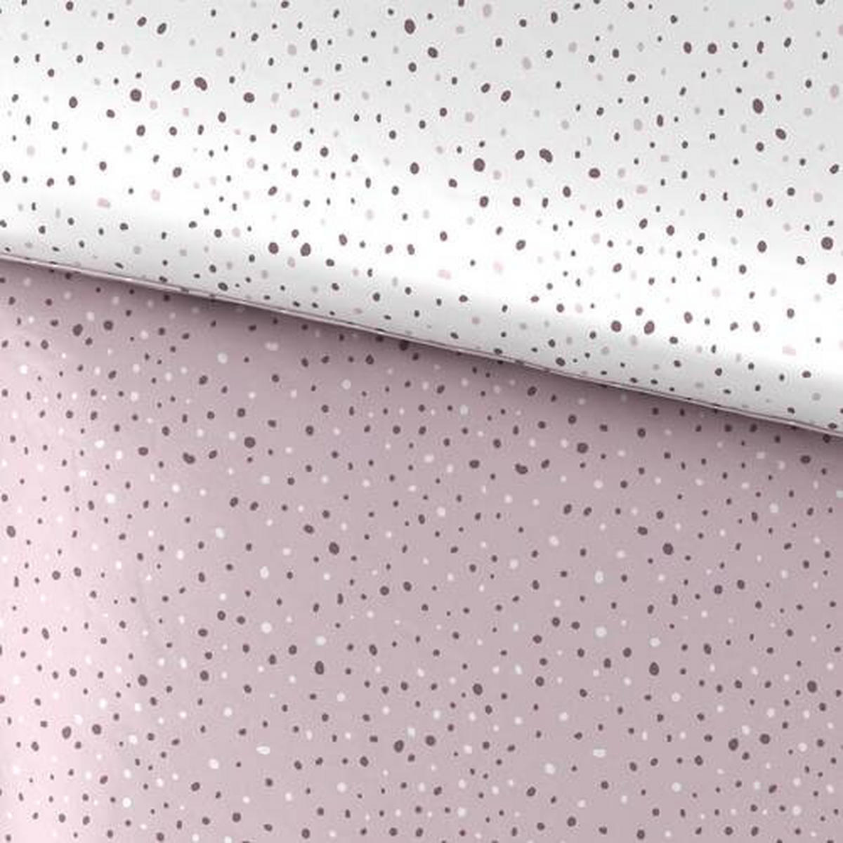 OBOJSTRANNÁ POSTEĽNÁ BIELIZEŇ, satén, ružová, 140/220 cm - ružová, Konventionell, textil (140/220cm) - Esposa