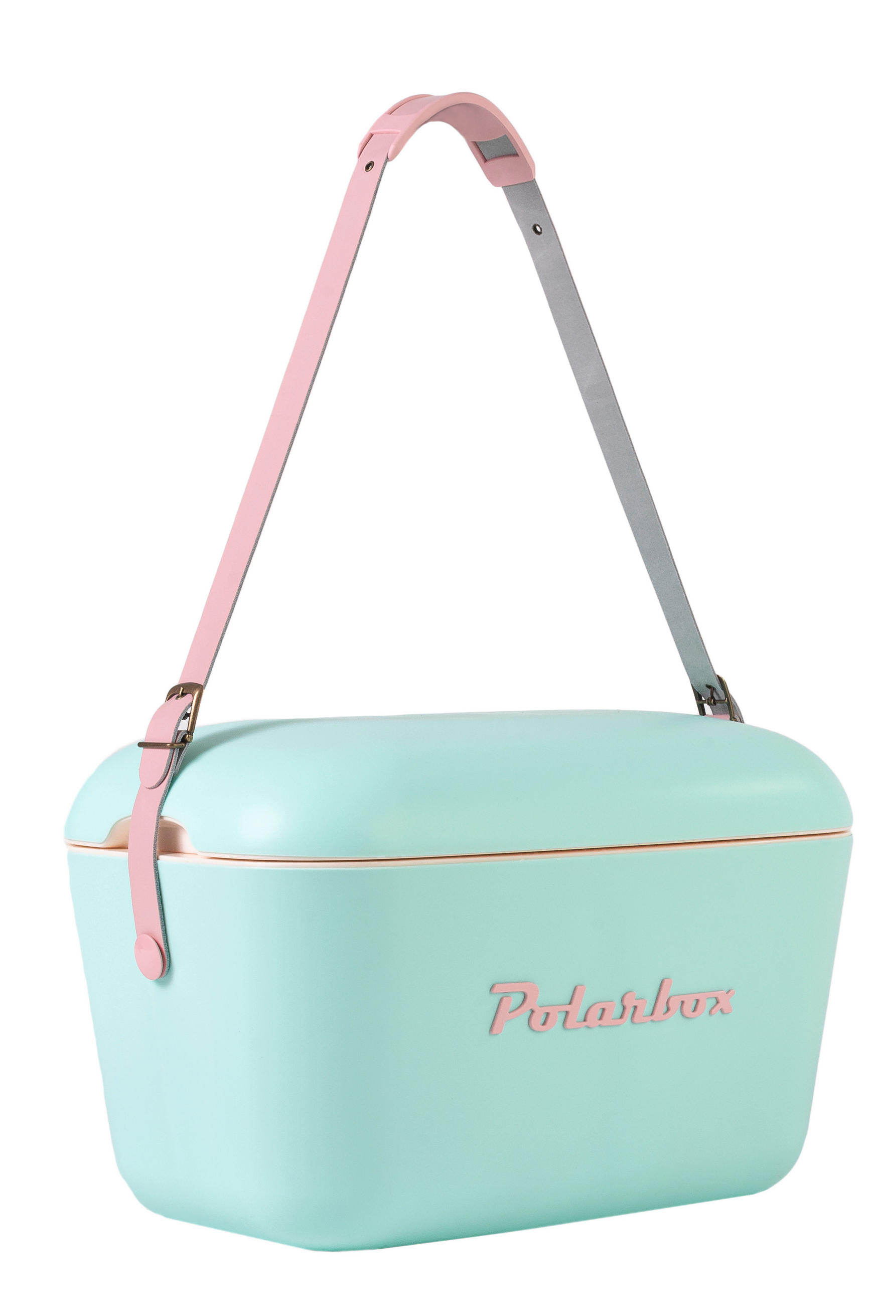KÜHLBOX Minttürkis 20 L  - Minttürkis, Basics, Kunststoff (44,8/28,9/38,7cm) - Polarbox