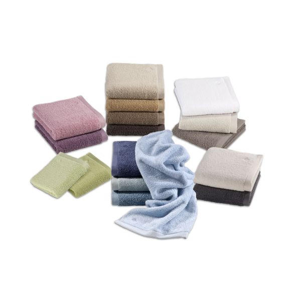 Thumbnail - Vossen Badetuch High Line, Grau, Textil, Uni, 100x150 cm, Made in Austria, Oeko-Tex® Standard 100, saugfähig, Aufhängesc...