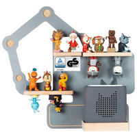 KINDERREGAL  - Grau, Modern, Holzwerkstoff (44/39/19cm) - Livetastic