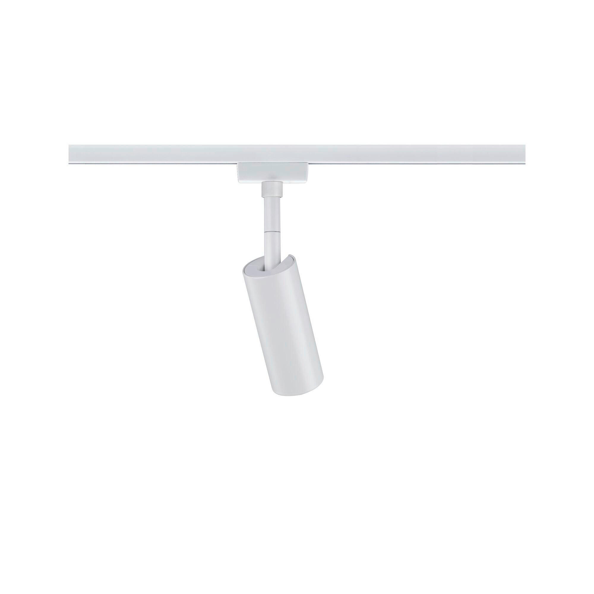 SCHIENENSYSTEM-STRAHLER - Weiß, Basics, Kunststoff/Metall (4,3/18,8cm) - Paulmann