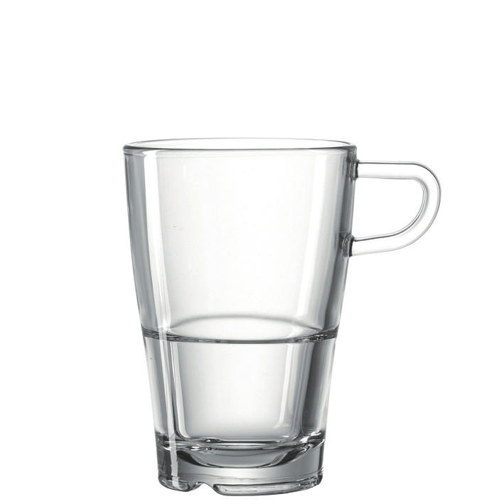 LATTE-MACCHIATO-SET Senso 6-teilig  - Transparent, Basics, Glas (11,30/12,00/8,30cm) - Leonardo