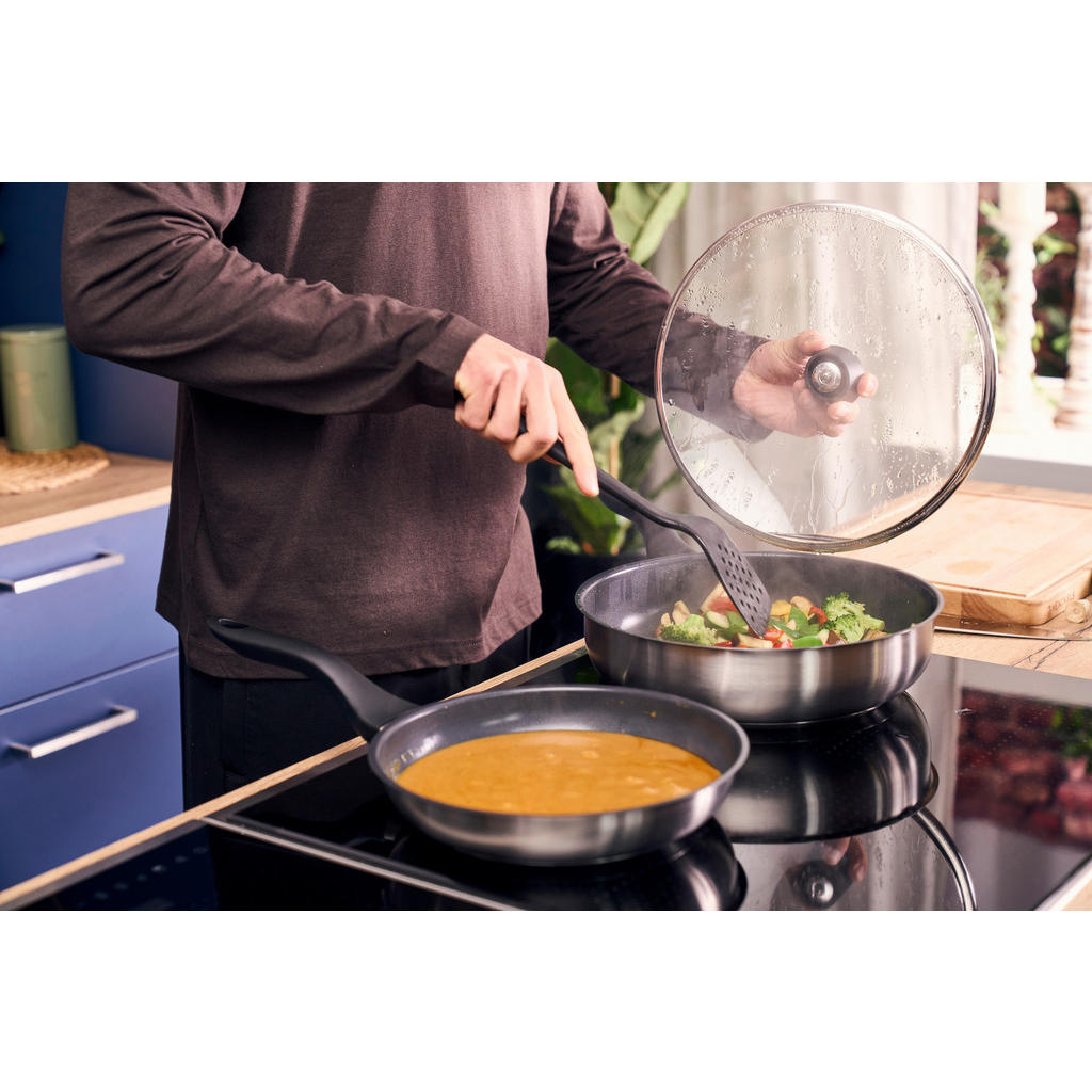 Thumbnail - Henckels by Zwilling Schmorpfanne Stream Ceramic, rund, nicht spülmaschinenfest,ergonomischer Griff, Kochen, Pfannen, Br...