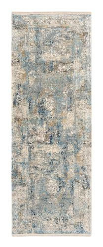 Dieter Knoll Läufer Avignon Blau, Grau 80x250 cm
