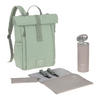 WICKELRUCKSACK  - Salbeigrün, Basics, Textil (29/14,5/42cm) - Lässig