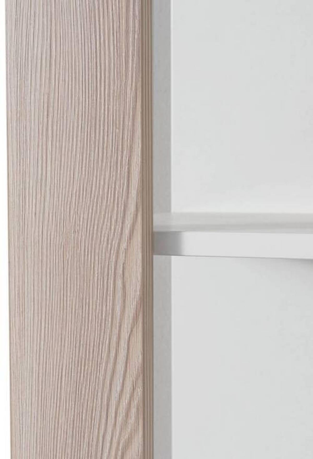 BADEZIMMERREGAL 40/120/30 cm  - Eschefarben/Weiß, KONVENTIONELL, Holzwerkstoff (40/120/30cm) - Voleo