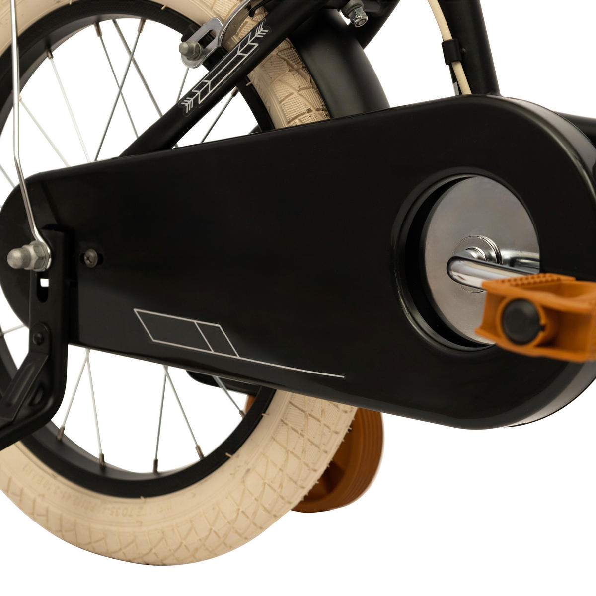 KINDERFAHRRAD 16 Zoll  - Schwarz, Basics, Metall (47/71,5/110,5cm)