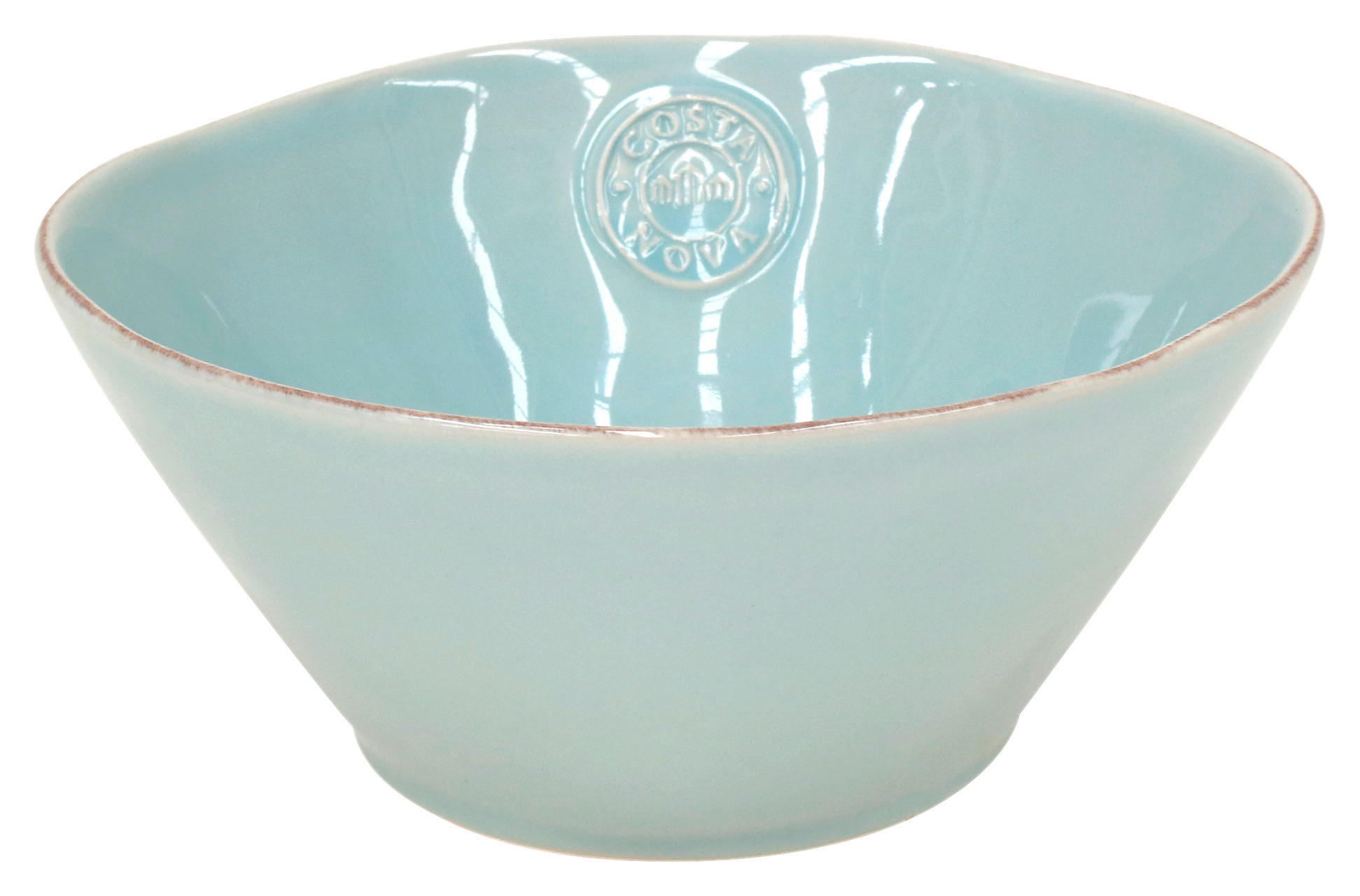 SCHÜSSEL NOVA   - Türkis, Basics, Keramik (19/8cm) - Costa Nova