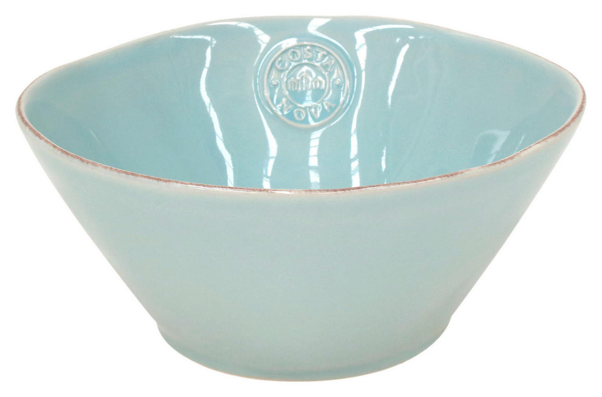SCHÜSSEL NOVA   - Türkis, Basics, Keramik (19/8cm) - Costa Nova