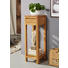BLUMENSÄULE Holz Wildeiche vollmassiv - Eichefarben, Design, Holz (30/90/30cm) - Carryhome BLUMENSÄULE Holz Wildeiche vollmassiv - Eichefarben, Design, Holz (30/90/30cm) - Carryhome