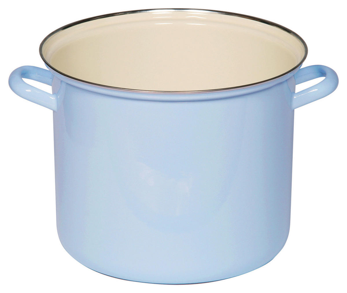 KOCHTOPF Classic bunt 3 l  - Blau, Basics, Metall (18cm) - Riess