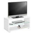 TV-ELEMENT bela - aluminij/bela, Design, umetna masa/steklo (92/45/39cm) - Boxxx TV-ELEMENT bela - aluminij/bela, Design, umetna masa/steklo (92/45/39cm) - Boxxx