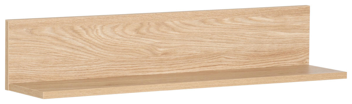 REGAL  80/15,7/17,3 cm Eichefarben  - Eichefarben, MODERN, Holzwerkstoff (80/15,7/17,3cm) - MID.YOU