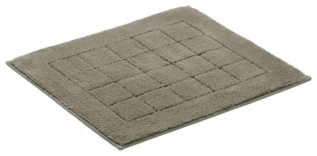 FÜRDŐSZOBASZŐNYEG  55/65 cm  szürke   - szürke, Basics, textil (55/65cm) - Vossen