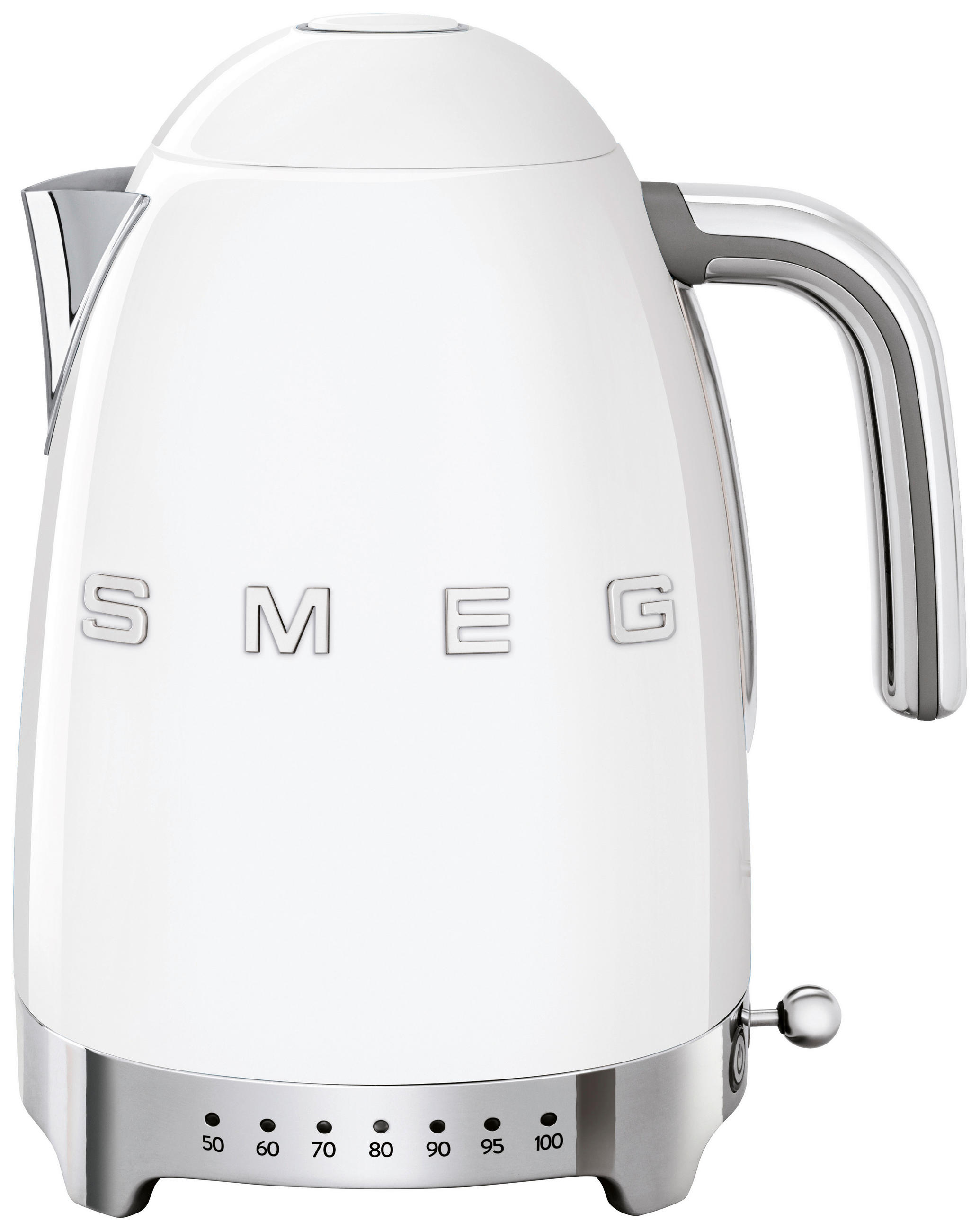WASSERKOCHER 1.7 l  - Weiss, Basics, Metall (22,6/24,8/17,1cm) - SMEG