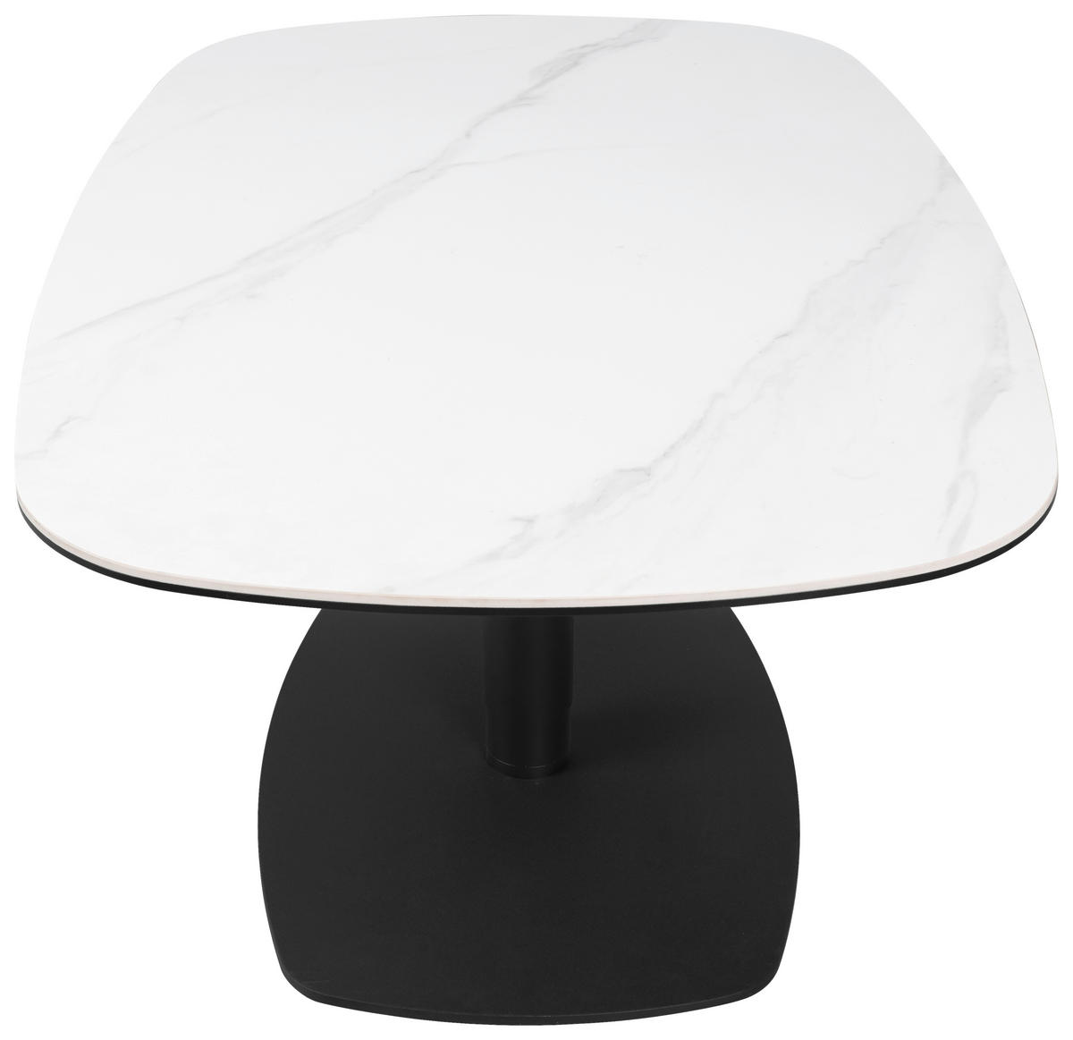 COUCHTISCH ESG 110/70/50-75 cm rechteckig Anthrazit, Weiß  - Anthrazit/Weiß, Design, Glas/Keramik (110/70/50-75cm) - Dieter Knoll