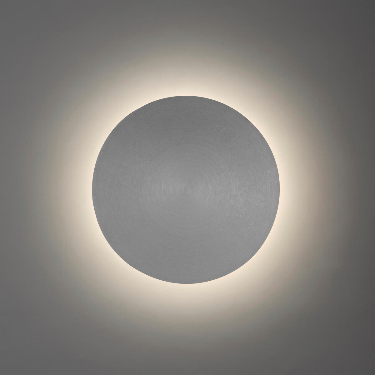 AKKU-WANDLEUCHTE - Grau, Design, Kunststoff/Metall (25/6,5cm) - Paul Neuhaus