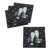 PODLOŽKA - čierna/biela, textil (10/10cm)