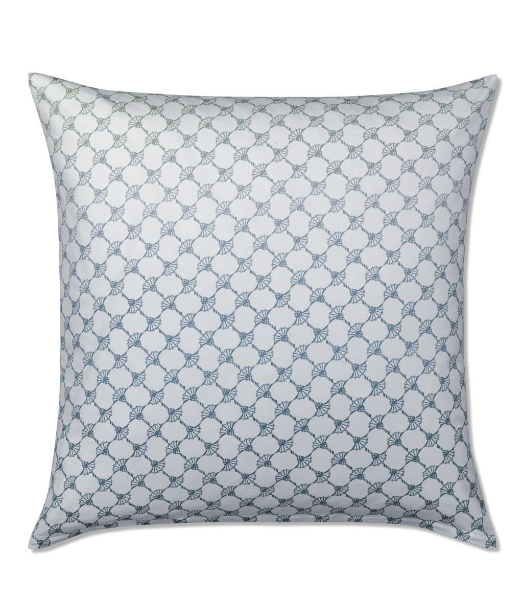 KISSENHÜLLE CORNFLOWER GLEAM 80/80 cm  - Blau/Grün, Basics, Naturmaterialien/Textil (80/80cm) - Joop!
