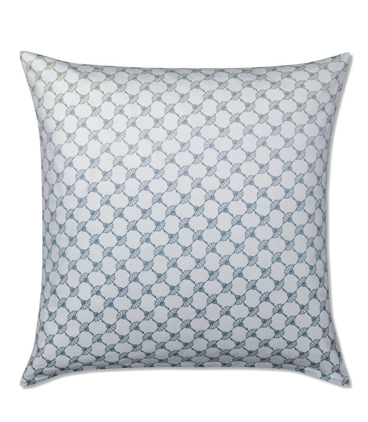 KISSENHÜLLE CORNFLOWER GLEAM 80/80 cm  - Blau/Grün, Basics, Naturmaterialien/Textil (80/80cm) - Joop!