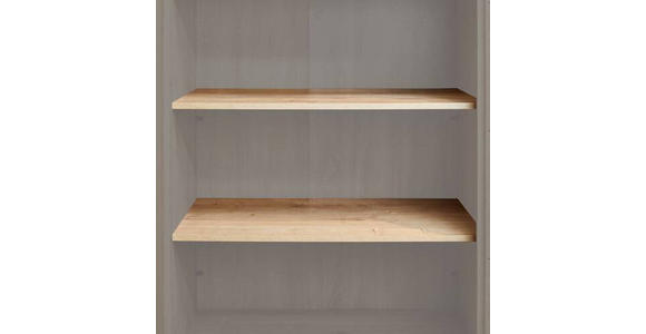 EINLEGEBODENSET 91/1,8/57 cm 2-teilig Eichefarben - Eichefarben, KONVENTIONELL, Holzwerkstoff (91/1,8/57cm) - Linea Natura