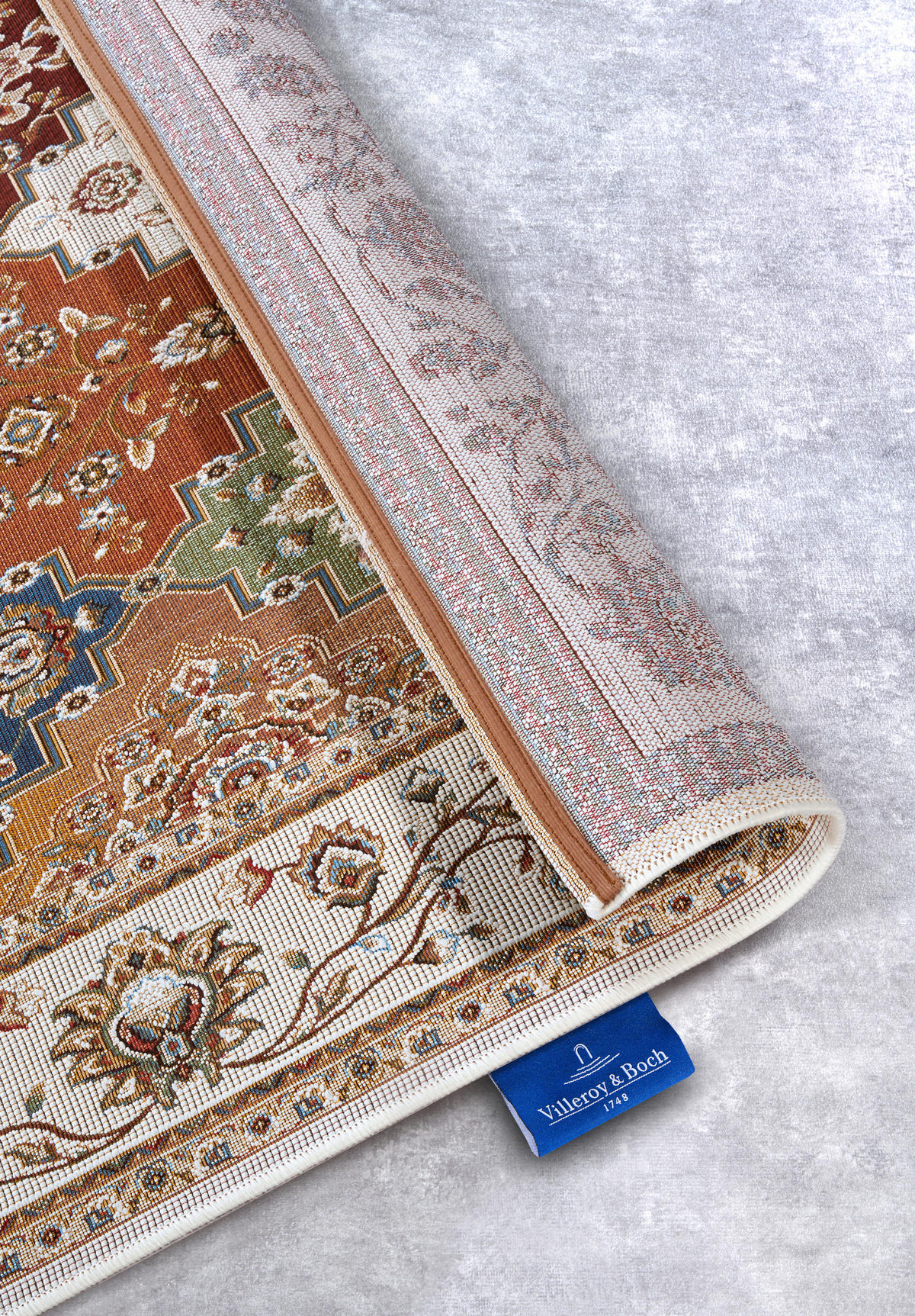 OUTDOORTEPPICH 120/180 cm Kollektion 1767 Creme, Multicolor  - Multicolor/Creme, Design, Kunststoff (120/180cm) - Villeroy & Boch