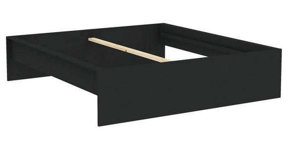 BETTRAHMEN 180/200 cm  in Anthrazit  - Anthrazit, KONVENTIONELL, Holzwerkstoff (180/200cm) - Hom`in