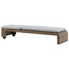 SONNENLIEGE 60/32/196 cm  - Sandfarben/Hellbraun, KONVENTIONELL, Kunststoff/Textil (60/32/196cm) - Gardenson