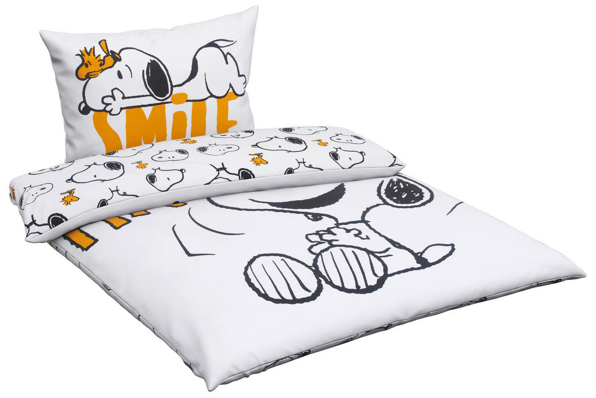 DEČJA POSTELJINA PEANUTS 140/200 cm tekstil višebojna  - višebojna, Konvencionalno, tekstil (140/200cm)