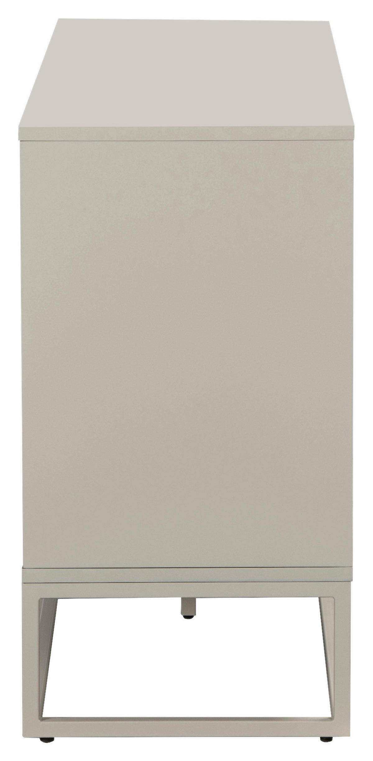 SIDEBOARD  in 120/76/40 cm  - Weiß, Design, Holzwerkstoff/Metall (120/76/40cm) - MID.YOU