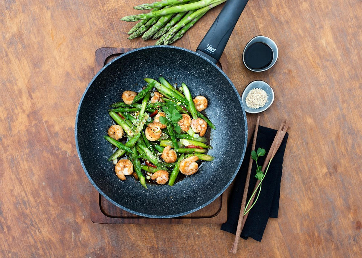 BRATPFANNE Granit Solution 20 cm  - Basics, Metall (20cm) - ELO