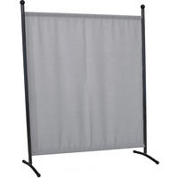 SICHTSCHUTZ - Hellgrau/Grau, Basics, Textil/Metall (178/178cm) - Boxxx