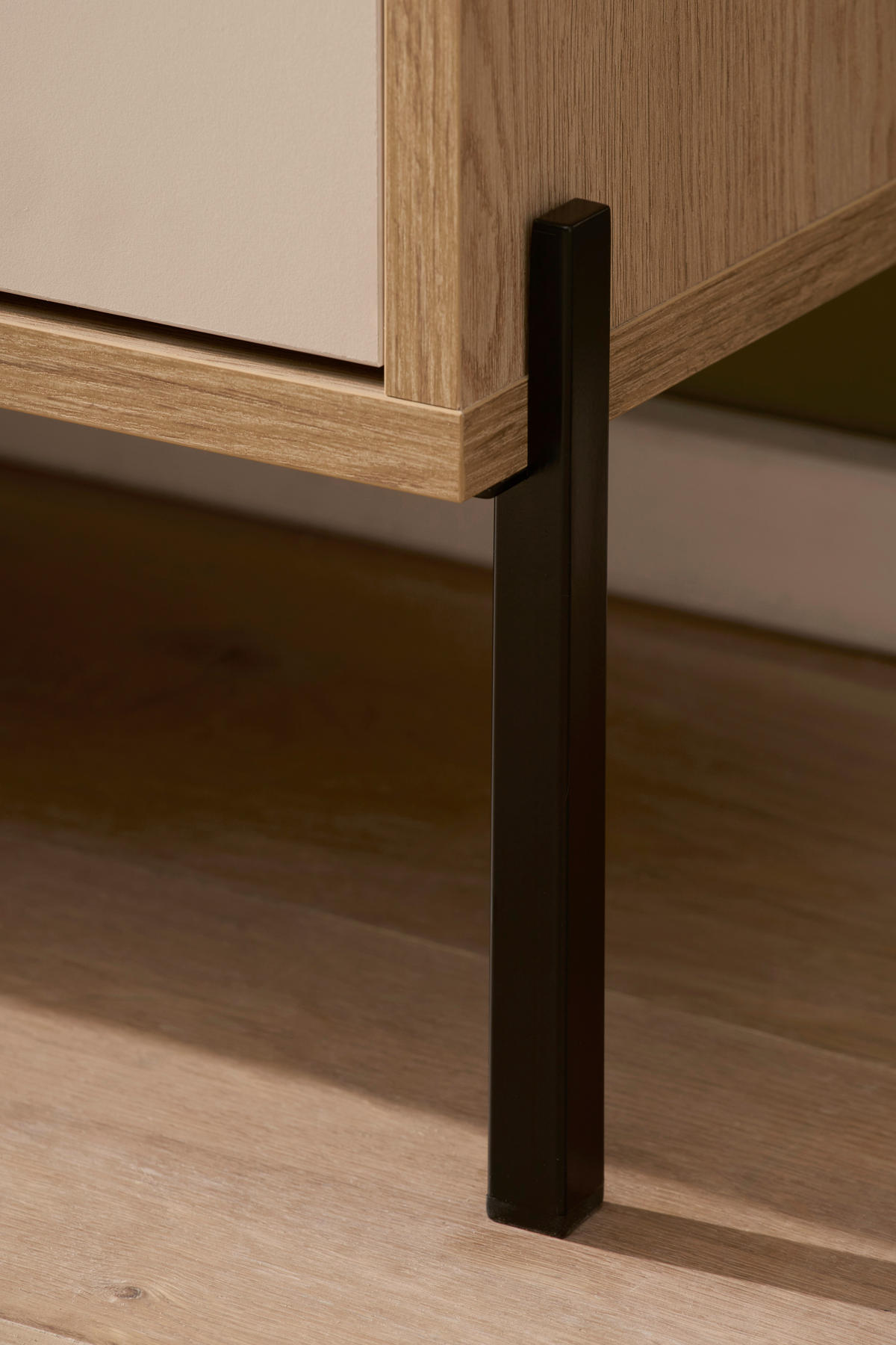 REGALELEMENT  105/160/40 cm Eichefarben, Kaschmir  - Kaschmir/Eichefarben, Design, Holzwerkstoff/Metall (105/160/40cm) - MID.YOU