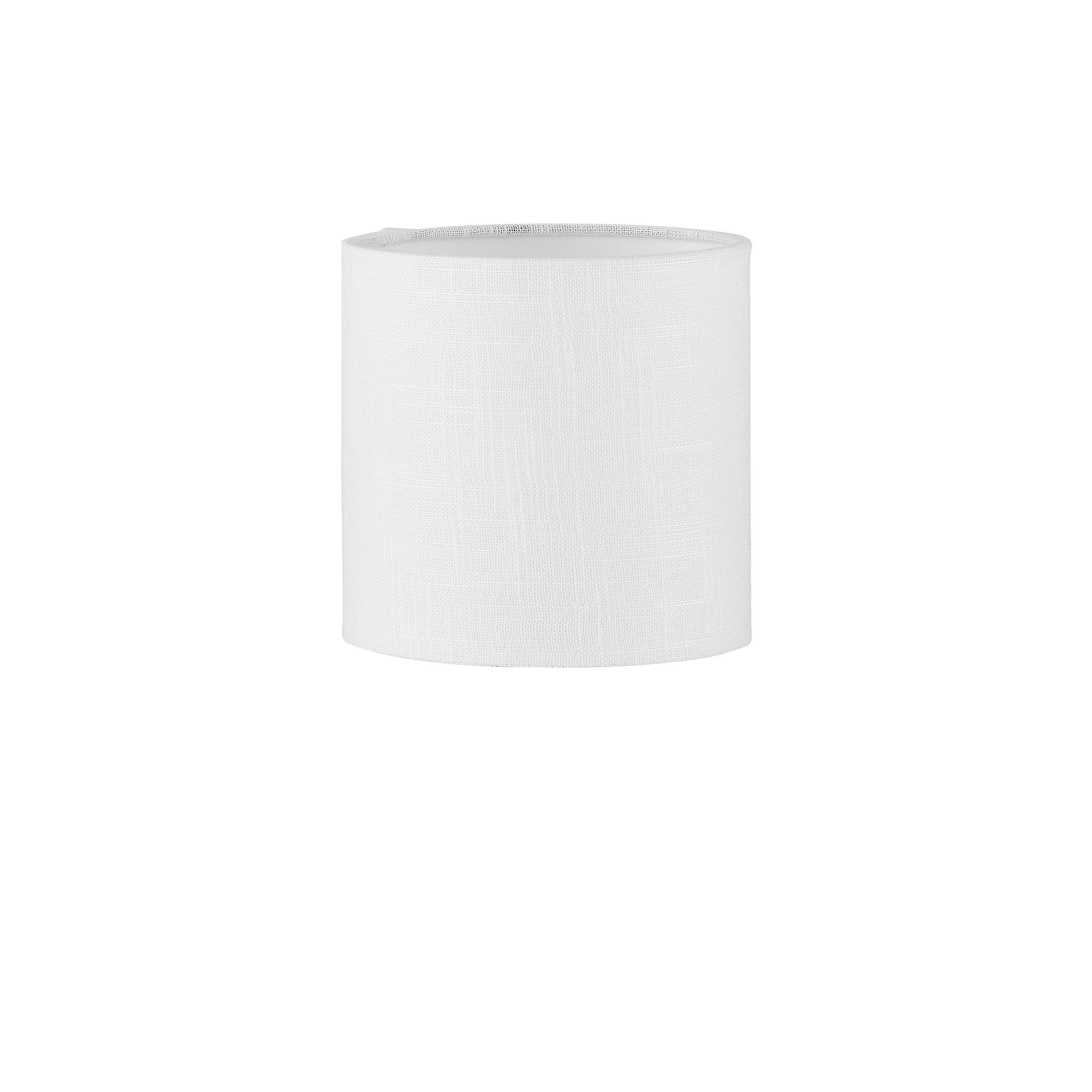 LAMPSKÄRM Modular S 13/13 cm   - vit, Basics, textil (13/13cm) - Fischer & Honsel