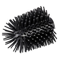 NÁHRADNÁ KEFOVÁ HLAVICA - čierna, Basics, plast (7,5/9,3cm)
